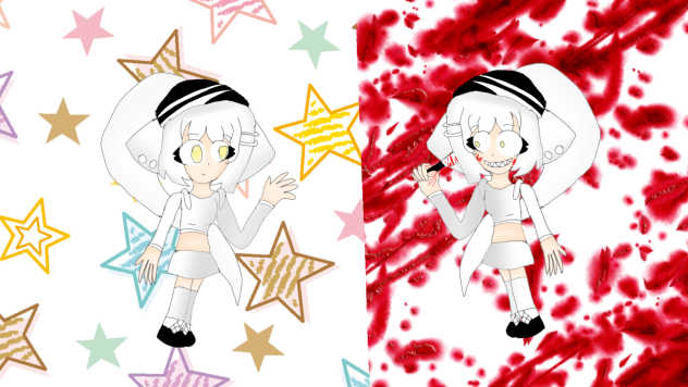 Gacha life Eve glitch - speedpaint