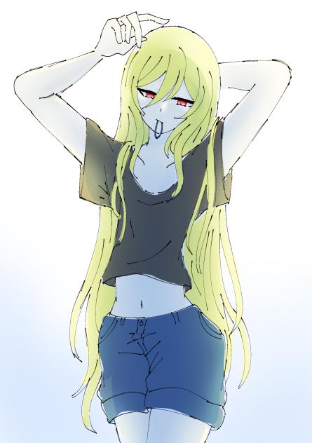 ラクガキ 髪留め