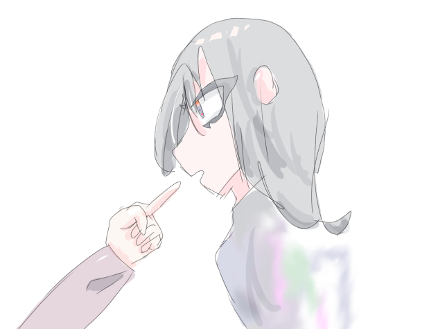 横顔