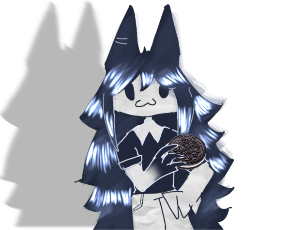 miss circle but she eats oreo and she