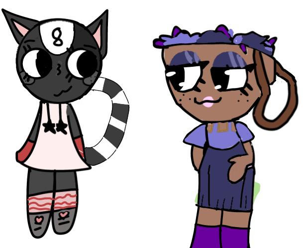 Toodles and Bassie redesign dandys world
