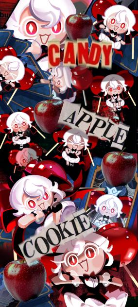 Candy Apple Cookie Wallpaper