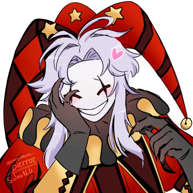 Pierrot fanart from The Freak Circus