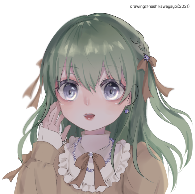 塗り絵 ローズマリー