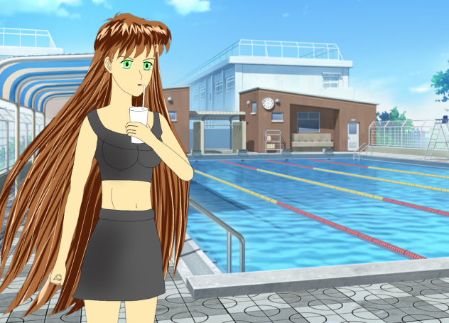 真冬なのに真夏