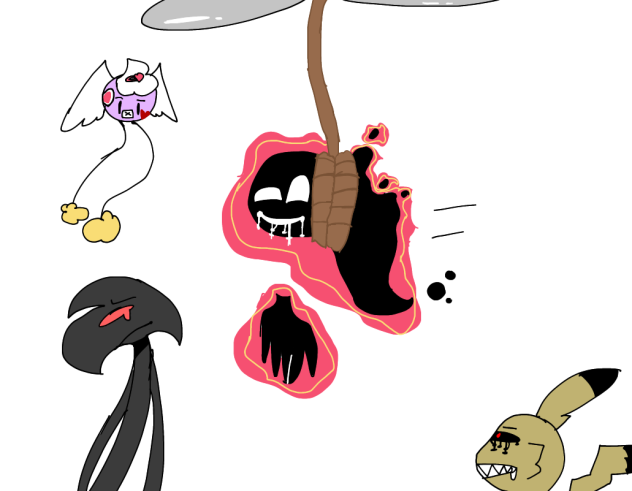 A normal day in pokemon creepypasta club