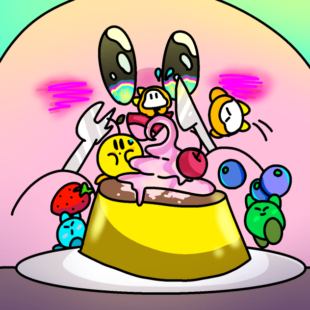 カービィと、プリン🍮