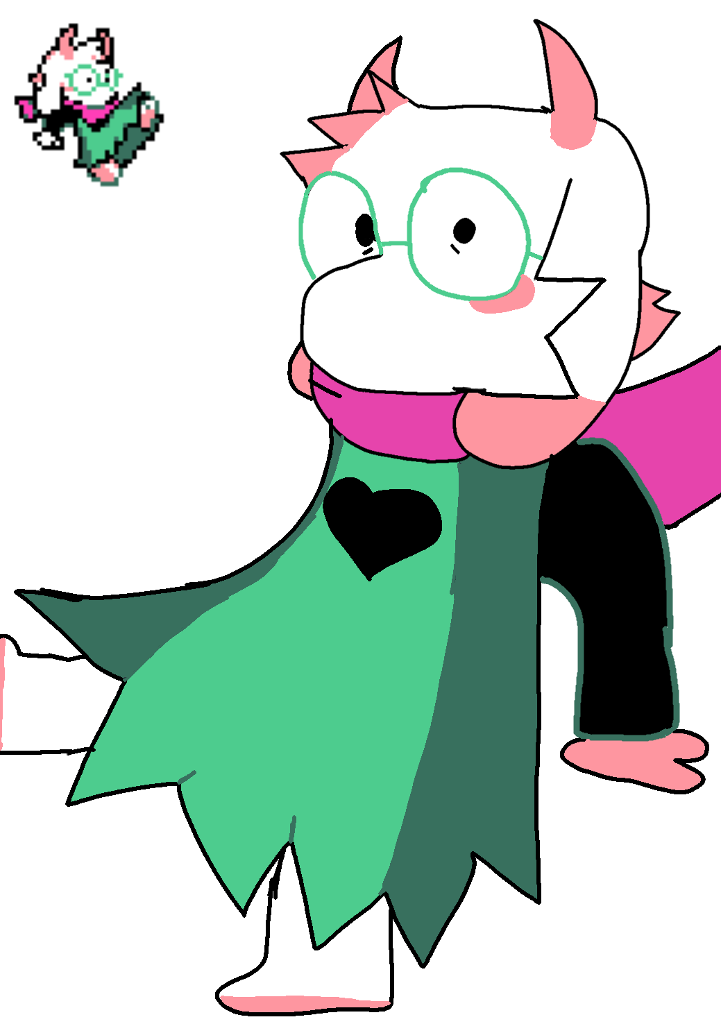Испуганный Ральзей - ibisPaint