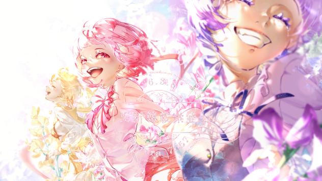 制服と咲き舞うスイートピー