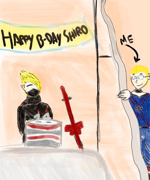 Shiro's Birthday (and mine)