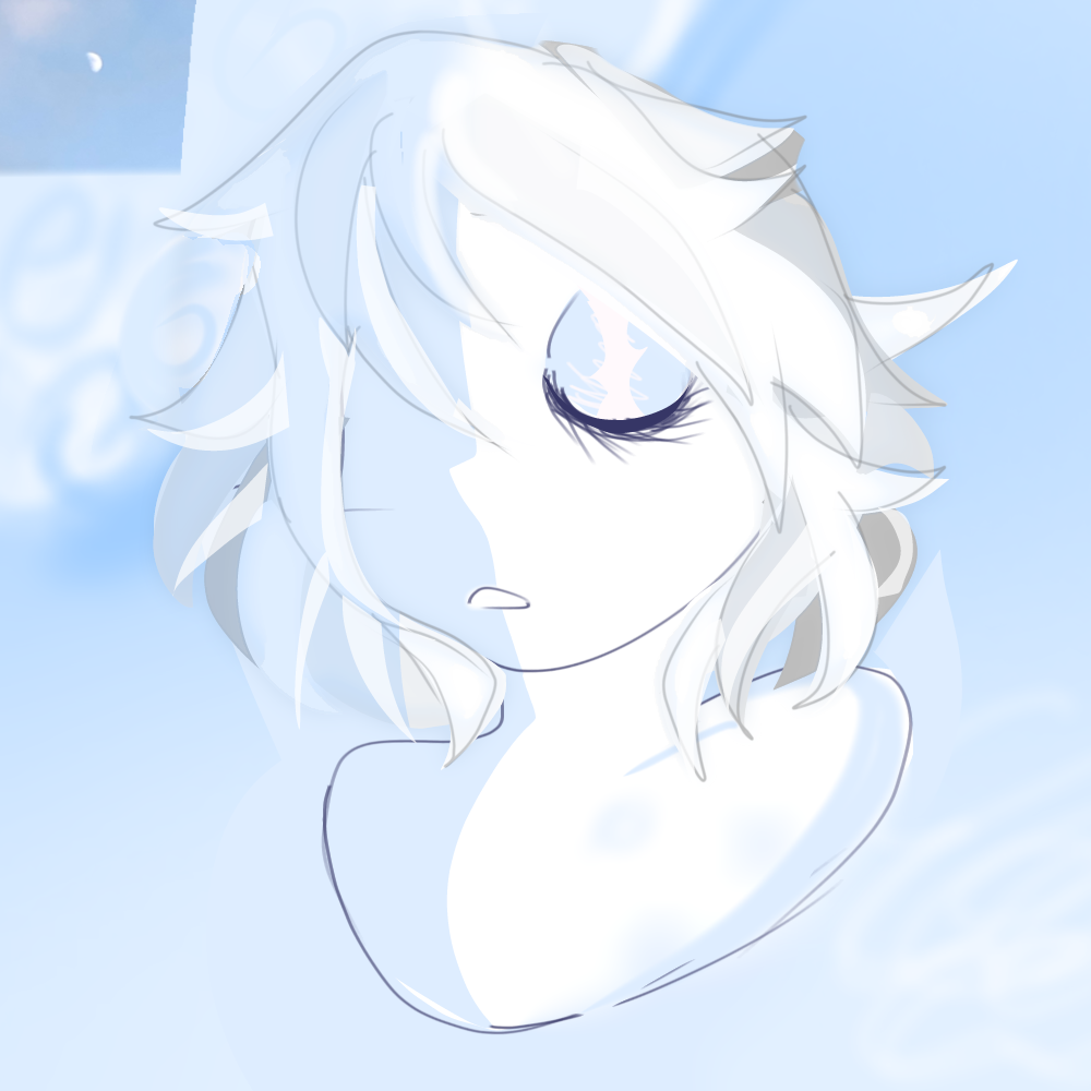 🌙 moon and sky - ibisPaint