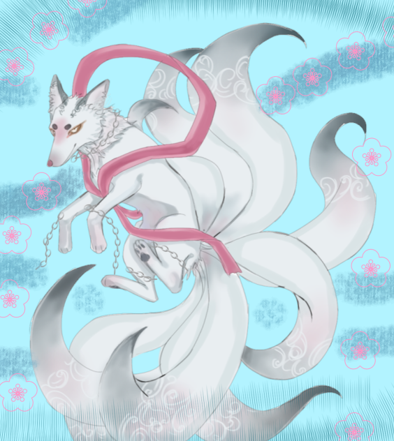 the kitsune of Ibis Paint
