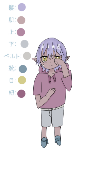 ネッ友の線画塗り塗り