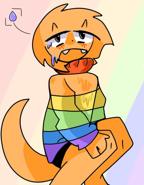 Humanoid Orange!!!!Rainbow friends