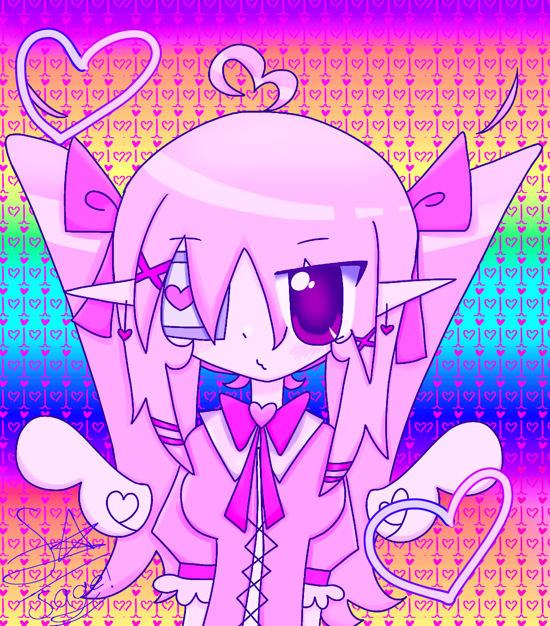 I tried to do moe art - ibisPaint