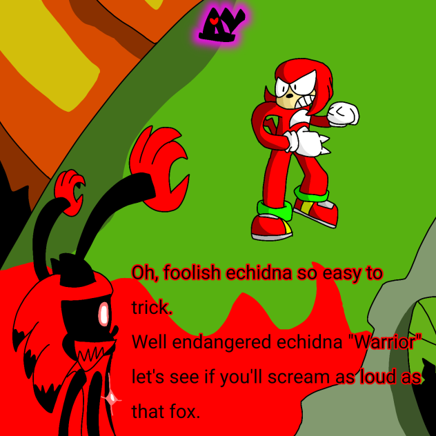 Endangered Echidna Warrior