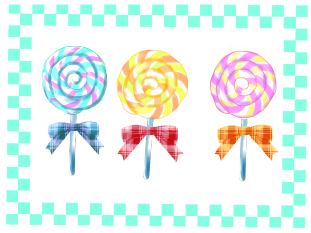 お菓子素材(キャンディ)