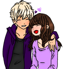 My crush and I  2 💕