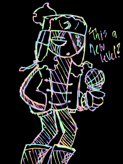 Fnf person frgt his name (neon vrs)