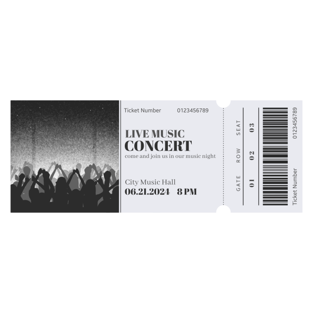 concert ticket 2