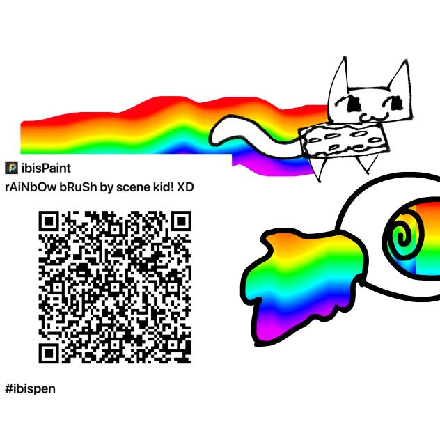 RaiNbOw brush by me!!!!!