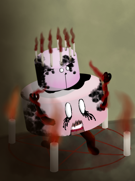 the Cake - ibisPaint