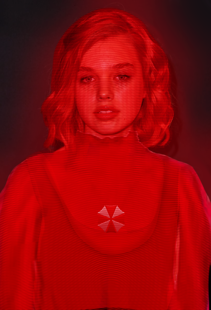 Teagan Croft as Red queen in new RE film