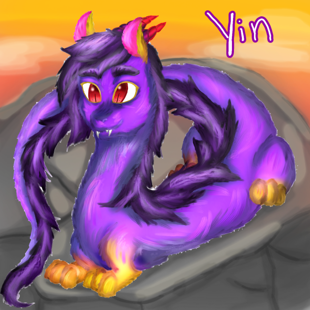 Yin the imoogi - ibisPaint