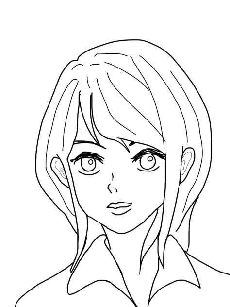 無題419線画