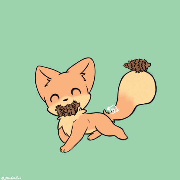 Pinecone Fox