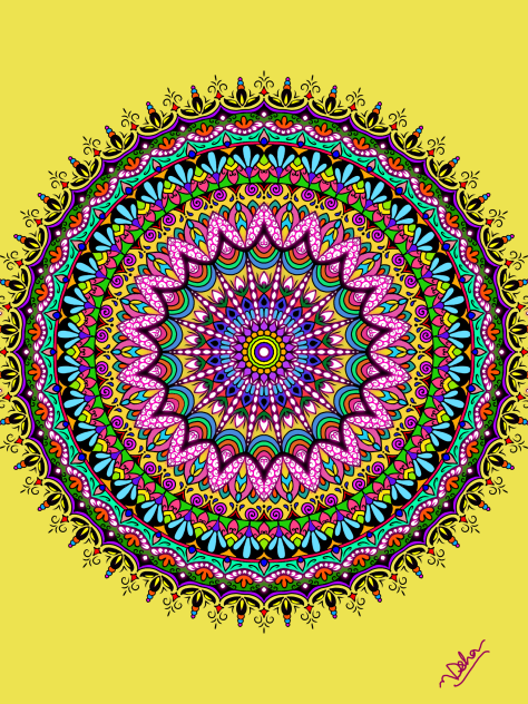 mandala 55 - ibisPaint