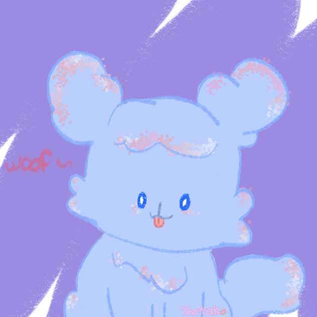 A cute puppy - ibisPaint