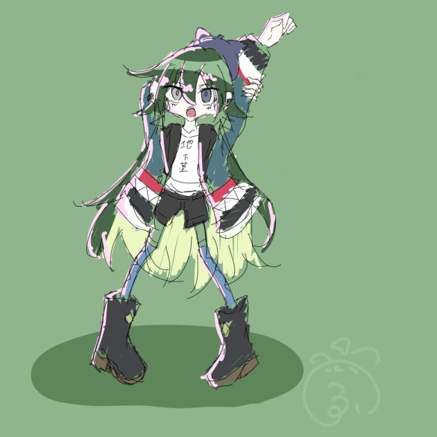 仮描きだよ
