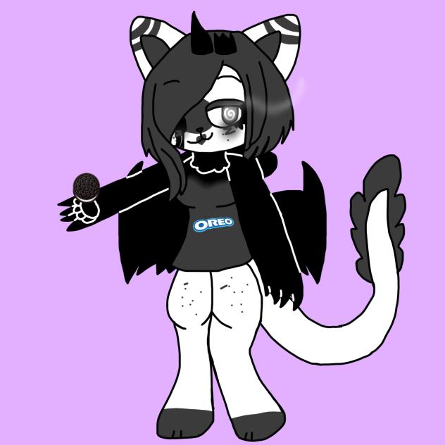 Oreo the pandion🐼🦁🍪🤍🖤