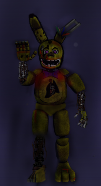 spring bonnie to spring trap - ibisPaint