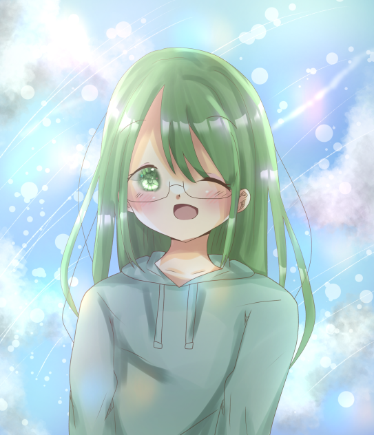 リク絵　るみちゃん♡