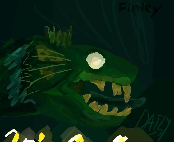 Finley the Sea serpent!