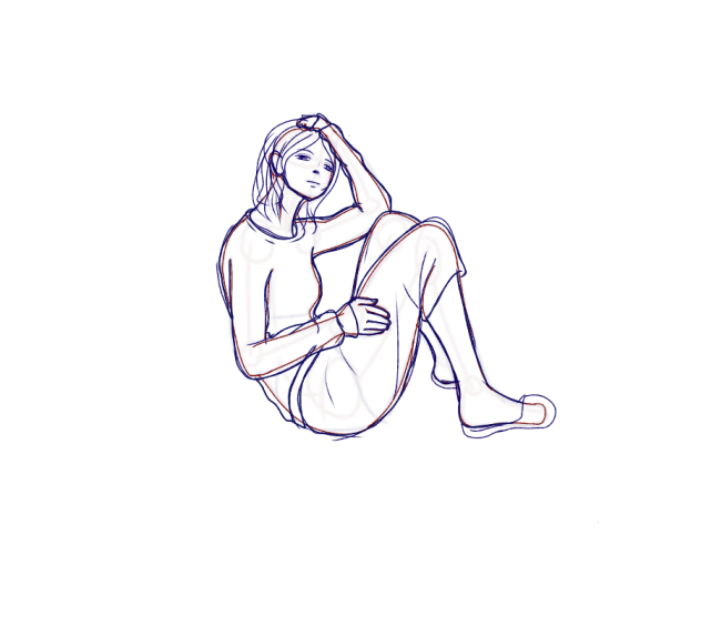 anatomy and sketch practice