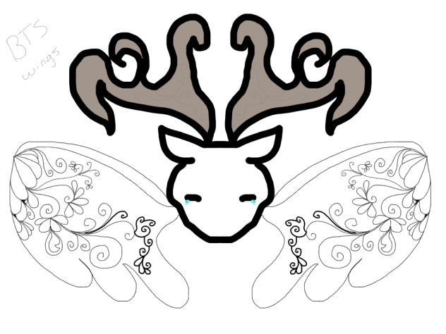 BTS WINGS DEER THING - ibisPaint