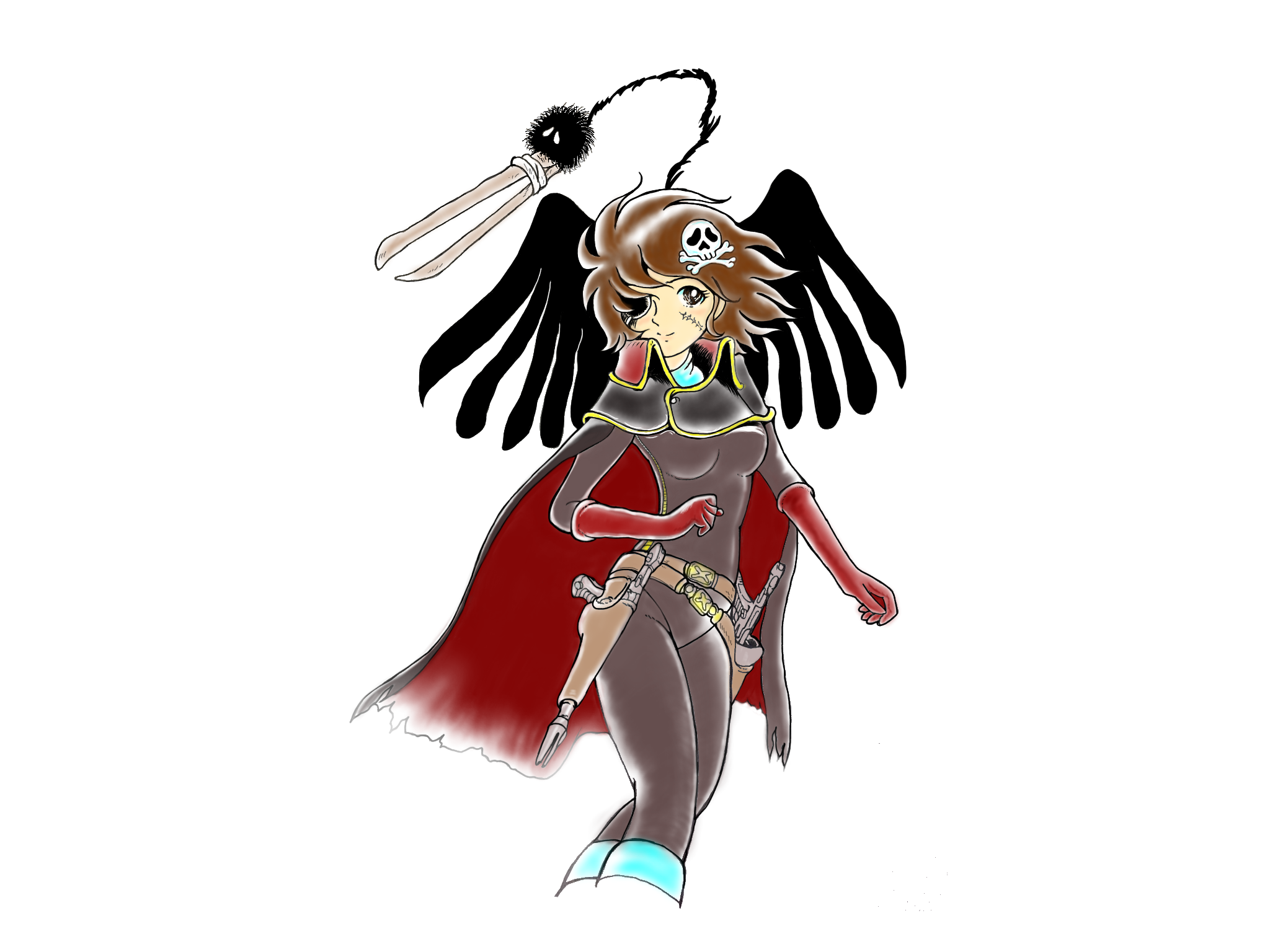 ハーロックさん、その3 ibisPaint