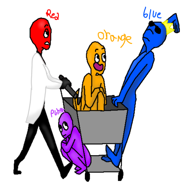 Rainbow Friends Go Shopping! - ibisPaint