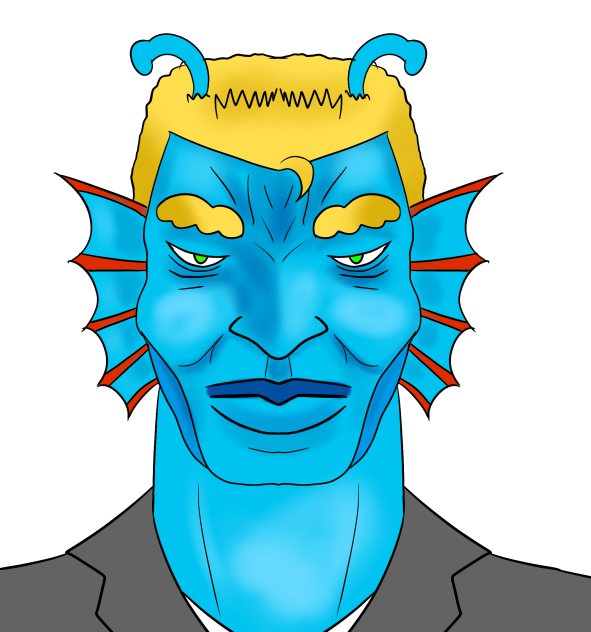 金髪魚人ジジイ