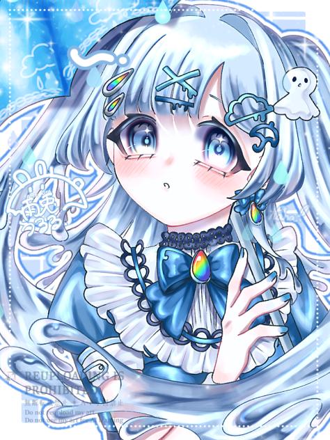 雨兎うるる.(ITuber風)