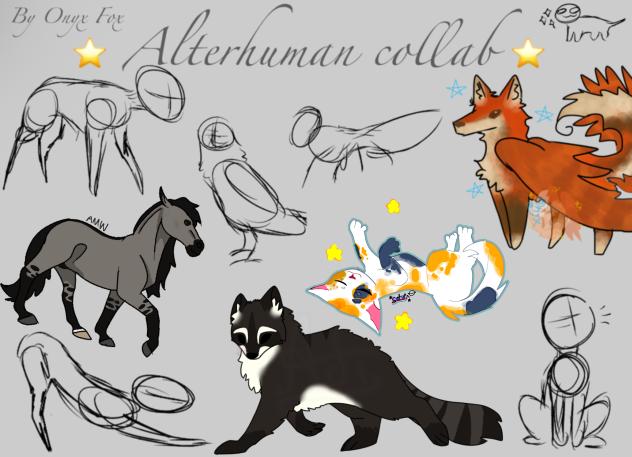 ALTERHUMAN COLLAB -Onyx Fox