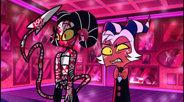 Moxxie And Aurora Looking Chaz
