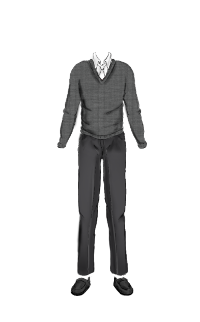 Men's clothes school uniform