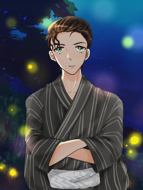 浴衣シリーズその2 赤井さん