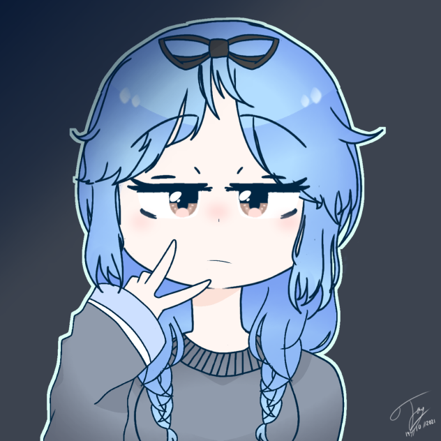 Depii doing a peace sign - ibisPaint