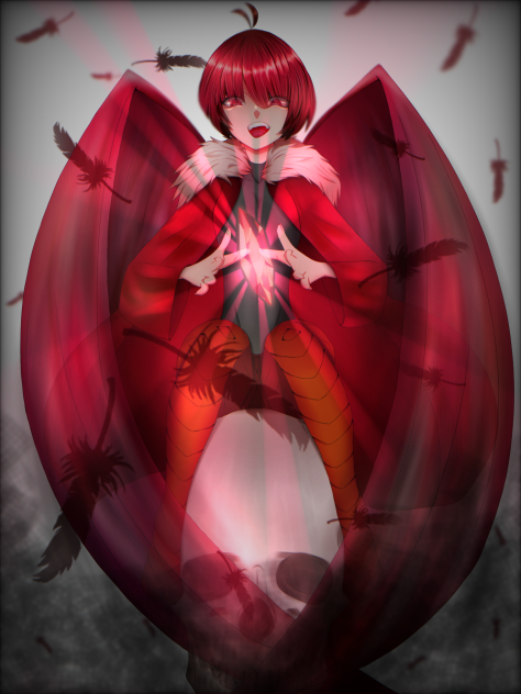 赤鳥(イラスト大会用)