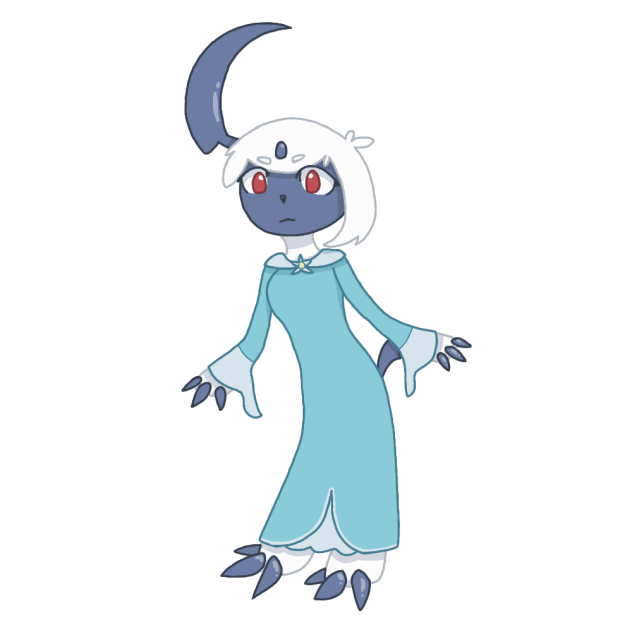 Absol in a Rosalina dress